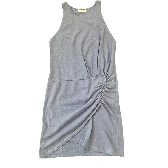 LNA Clothing Liani Tank Dress Crew Neck Casual Dress Size Medium Sleeveless Iris - Picture 1 of 8